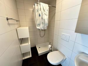 Koupelna v ubytování City Apartment mit Schlossblick