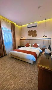 Postel nebo postele na pokoji v ubytování Sadeem Village & Chalet