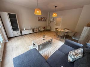 Χώρος καθιστικού στο Balatonboglár holiday home