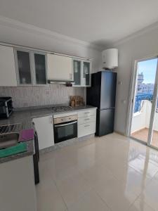 Dapur atau dapur kecil di Résidence Sofia Bay à Martil