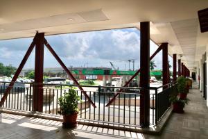Uma varanda ou terraço em Hotel Yorio Inn