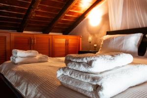 Postel nebo postele na pokoji v ubytování KD Rustic Home