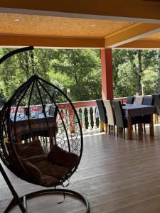 Χώρος καθιστικού στο Amaro Rooms