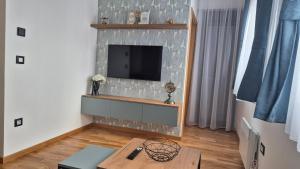 TV a/nebo společenská místnost v ubytování Srebrna pahulja