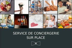 a collage of pictures of people doing different things at Galerie d'art Nakai - Hyper Center - By Primo in Tournus
