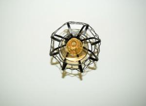 een gouden bel op een witte achtergrond bij Executive homes in Kitengela 