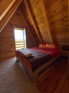 Postel nebo postele na pokoji v ubytování Warm home 1 Zabljak