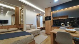 TV/trung tâm giải trí tại Apartmani Kasandra Wellness Spa A203 President Kop Kopaonik