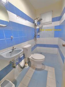 Koupelna v ubytování NIR Villa