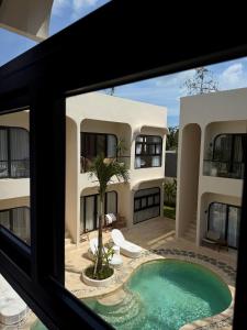 Kolam renang di atau dekat dengan Stylish 1BR near Bingin Beach - Uluwatu Center