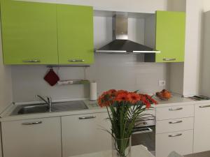 A kitchen or kitchenette at Tempo Di Sole con Serv Spiaggia