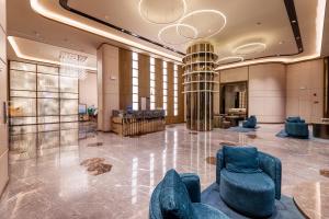 Area soggiorno di Guangzhou Baiyun Airport Orange Crystal Hotel