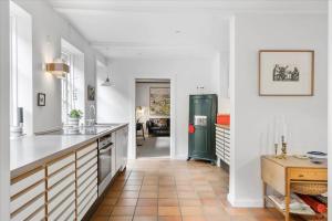 Køkken eller tekøkken på Villa Bakkely