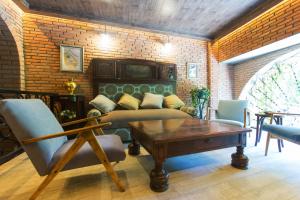 Istumisnurk majutusasutuses Bloom Boutique Hotel