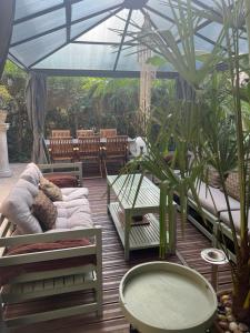 Χώρος καθιστικού στο Appartement avec jardin de 30M2 privatif centre de Sarlat