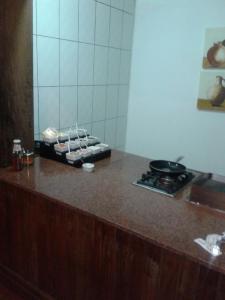 Η κουζίνα ή μικρή κουζίνα στο Hotel Inter Chimoio