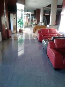 Χώρος καθιστικού στο Hotel Inter Chimoio