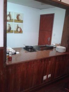 Η κουζίνα ή μικρή κουζίνα στο Hotel Inter Chimoio