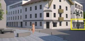 Budova, kde se apartmán nachází
