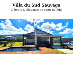 a rendering of a villa dim subsavageitance anditance ancon dim at Villa Sud Sauvage in Saint-Philippe
