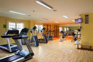 
Het fitnesscentrum en/of fitnessfaciliteiten van Hacienda San Jorge
