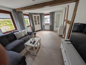 Et tv og/eller underholdning på Ferienhaus Lubentiusblick Limburg