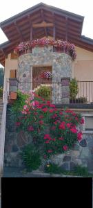 A garden outside Home Iseo Lake