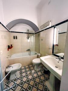 Koupelna v ubytování Giacaranda B&B