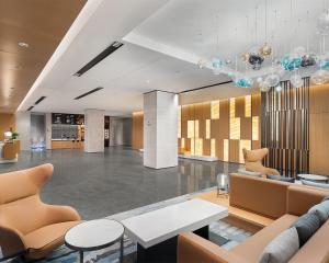伊宁万豪万枫酒店的休息区