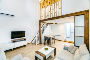 โทรทัศน์และ/หรือระบบความบันเทิงของ Apartmet Kolorit