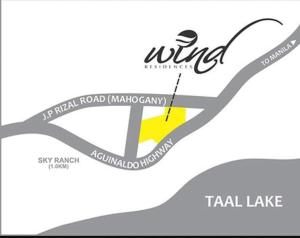 eine Abbildung eines Schwanzsees mit den Worten Untirium in der Unterkunft JFC Inspired Stays PH - Wind Residences Tagaytay in Upli + 40 Fotos