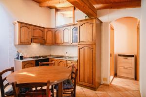 Kuchyň nebo kuchyňský kout v ubytování Residenza Garibaldi