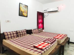 Ένα ή περισσότερα κρεβάτια σε δωμάτιο στο Villa Sammy