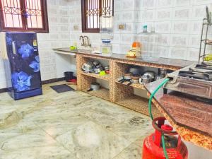 Η κουζίνα ή μικρή κουζίνα στο Villa Sammy