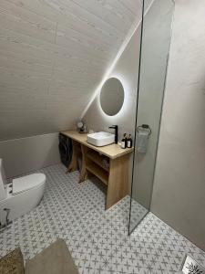 Koupelna v ubytování Ratasvälja Apartment Iti + 17 fotografií