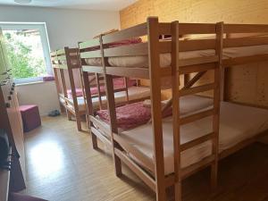 Postel nebo postele na pokoji v ubytování Hotel Espen