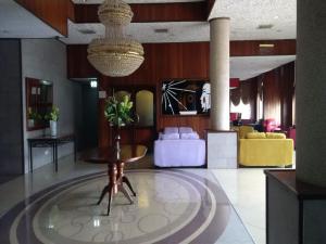 Χώρος καθιστικού στο Hotel Inter Chimoio
