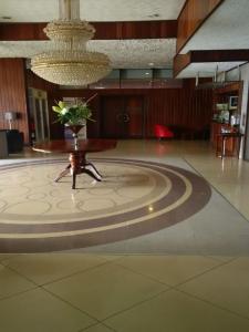 Ο χώρος του λόμπι ή της ρεσεψιόν στο Hotel Inter Chimoio