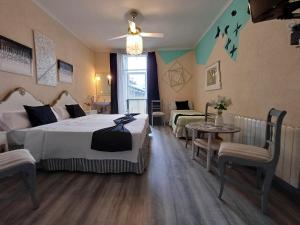 Ein Bett oder Betten in einem Zimmer der Unterkunft Hospedaje Botin