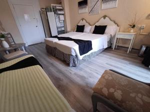Ein Bett oder Betten in einem Zimmer der Unterkunft Hospedaje Botin
