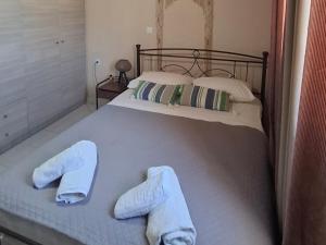 Posteľ alebo postele v izbe v ubytovaní Olive holiday home