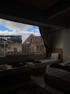 mystery Of pyramids view客房内的一张或多张床位