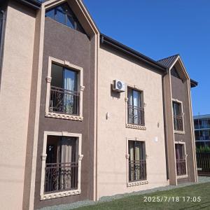 Bygningen som pensionatet ligger i