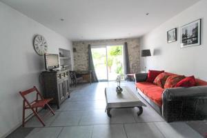 Χώρος καθιστικού στο Loft