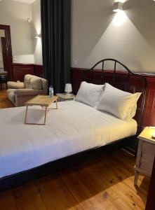 Ένα ή περισσότερα κρεβάτια σε δωμάτιο στο Casa de Ramalde