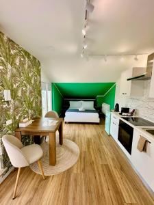 Kuchyň nebo kuchyňský kout v ubytování Catullo Loft Near Verona