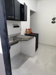 Η κουζίνα ή μικρή κουζίνα στο Loft pousada Brandt 2