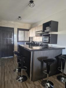 Køkken eller tekøkken på Casa na praia + 32 billeder