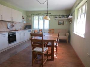 Kuchyň nebo kuchyňský kout v ubytování Holiday home Tauchert