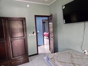 Postel nebo postele na pokoji v ubytování La villa G